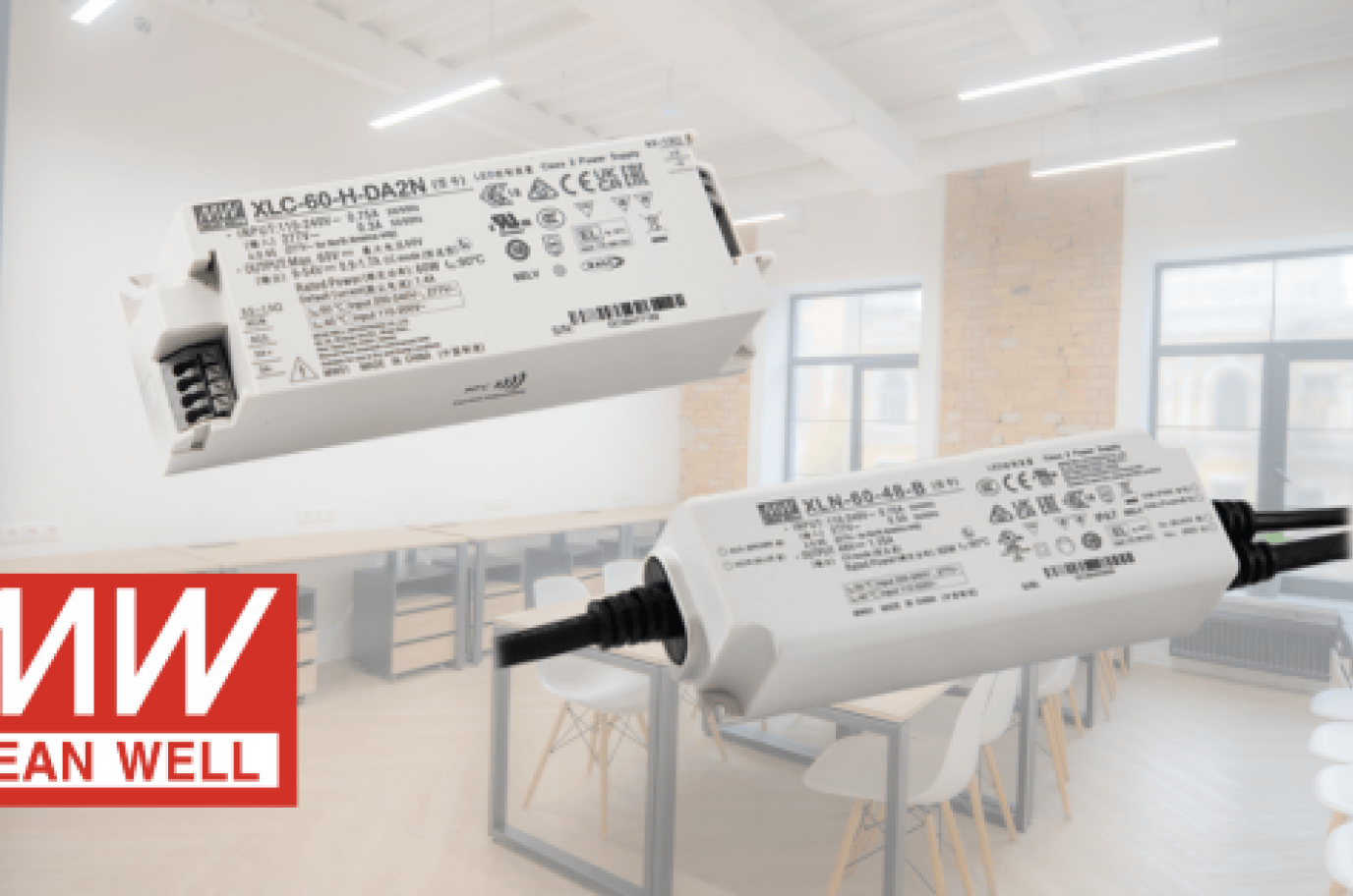 Flicker Free LED Drivers - MEAN WELL XLC & XLN Available Now