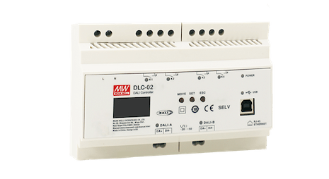 MEAN WELL DLC-02-KN DALI KNX Gateway